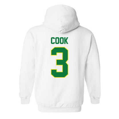 Oregon - NCAA Baseball : Elijah Cook - Sports Shersey Hooded Sweatshirt-1
