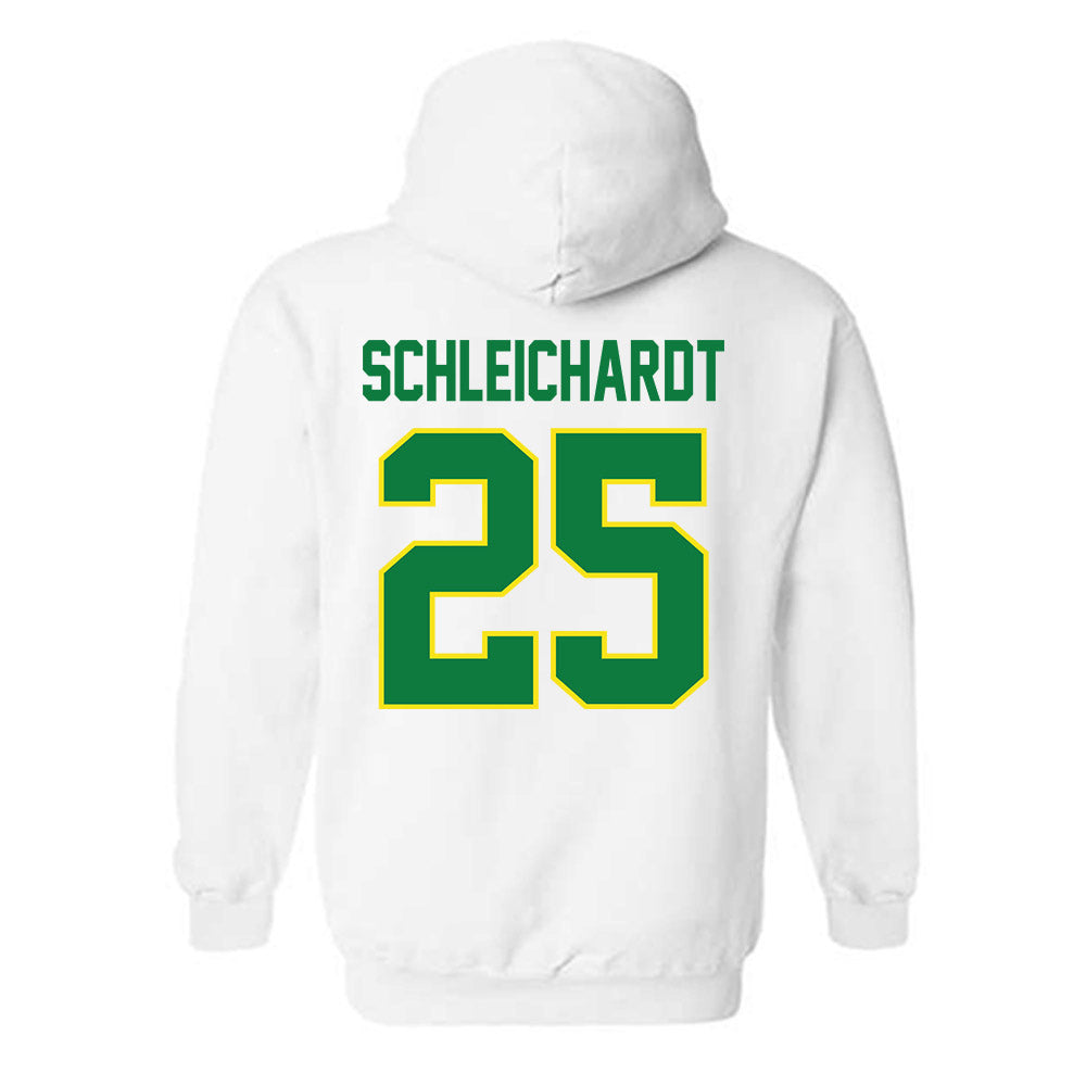 Oregon - NCAA Baseball : Josh Schleichardt - Sports Shersey Hooded Sweatshirt-1