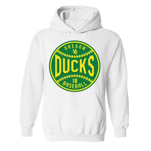 Oregon - NCAA Baseball : Naulivou Lauaki Jr - Sports Shersey Hooded Sweatshirt-0