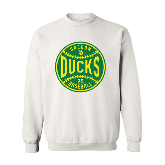 Oregon - NCAA Baseball : Josh Schleichardt - Sports Shersey Crewneck Sweatshirt-0