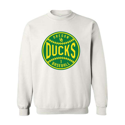 Oregon - NCAA Baseball : Tyler Jones - Sports Shersey Crewneck Sweatshirt-0