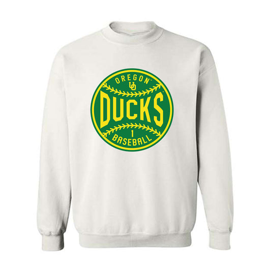 Oregon - NCAA Baseball : Tyler Jones - Sports Shersey Crewneck Sweatshirt-0