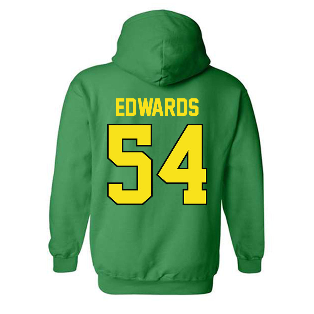 Oregon - NCAA Baseball : Ryder Edwards - Sports Shersey Hooded Sweatshirt-1