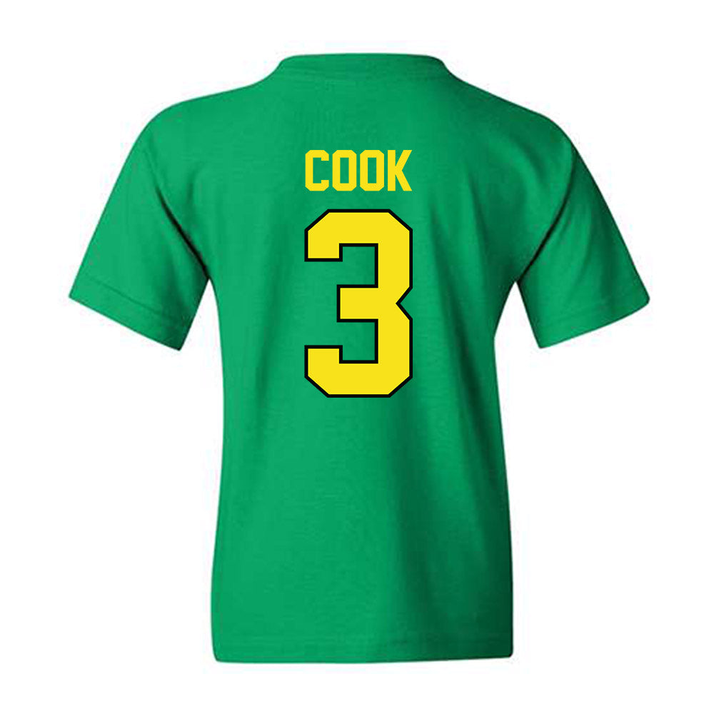 Oregon - NCAA Baseball : Elijah Cook - Sports Shersey Youth T-Shirt-1