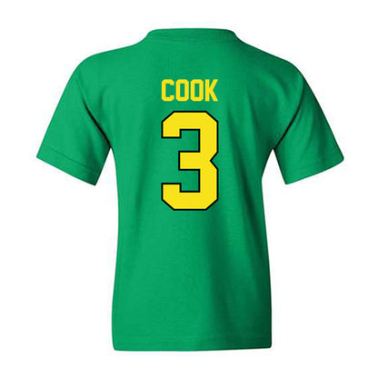 Oregon - NCAA Baseball : Elijah Cook - Sports Shersey Youth T-Shirt-1