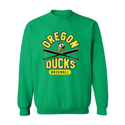Oregon - NCAA Baseball : Josh Schleichardt - Sports Shersey Crewneck Sweatshirt-0