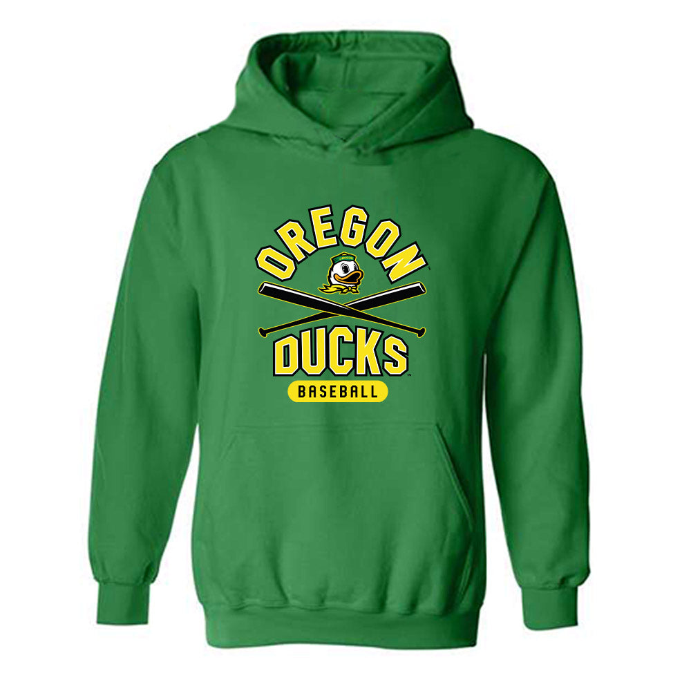 Oregon - NCAA Baseball : Elijah Cook - Sports Shersey Hooded Sweatshirt-0