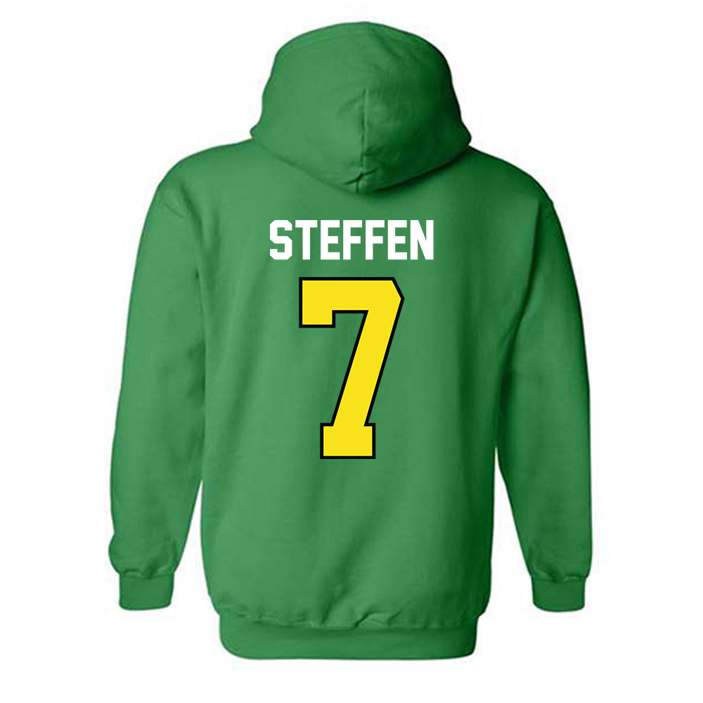 Oregon - NCAA Softball : Abby Steffen - Sports Shersey Hooded Sweatshirt-1