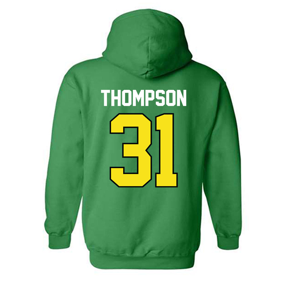 Oregon - NCAA Softball : Rowan Thompson - Sports Shersey Hooded Sweatshirt-1