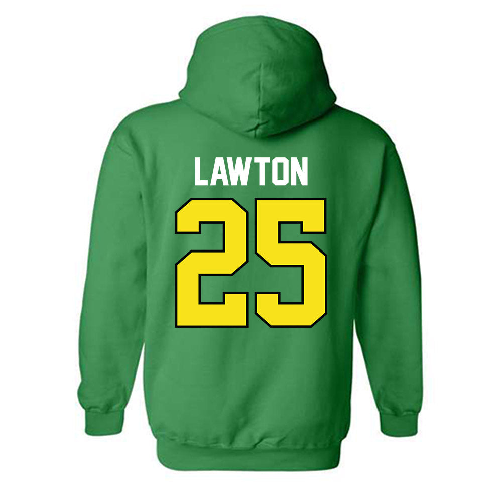 Oregon - NCAA Softball : Presley Lawton - Sports Shersey Hooded Sweatshirt-1