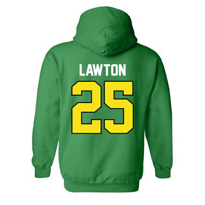 Oregon - NCAA Softball : Presley Lawton - Sports Shersey Hooded Sweatshirt-1