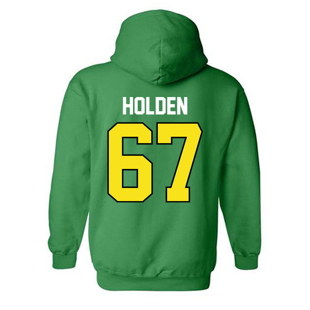 Oregon - NCAA Softball : Trinity Holden - Sports Shersey Hooded Sweatshirt-1