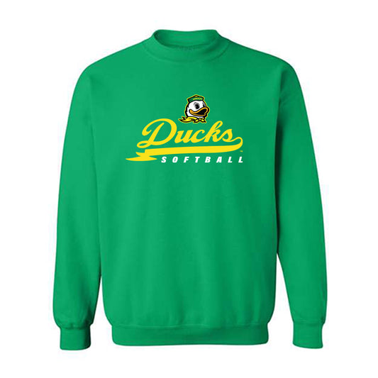 Oregon - NCAA Softball : Amari Harper - Sports Shersey Crewneck Sweatshirt-0