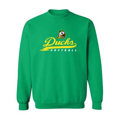 Oregon - NCAA Softball : Elyse Kresho - Sports Shersey Crewneck Sweatshirt-0