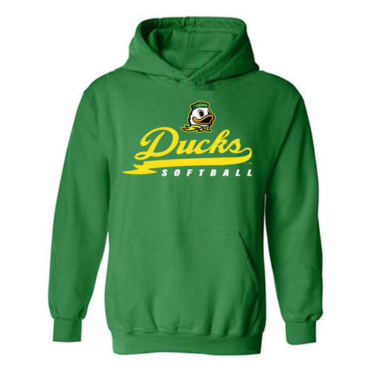 Oregon - NCAA Softball : Ayanna Shaw - Sports Shersey Hooded Sweatshirt-0