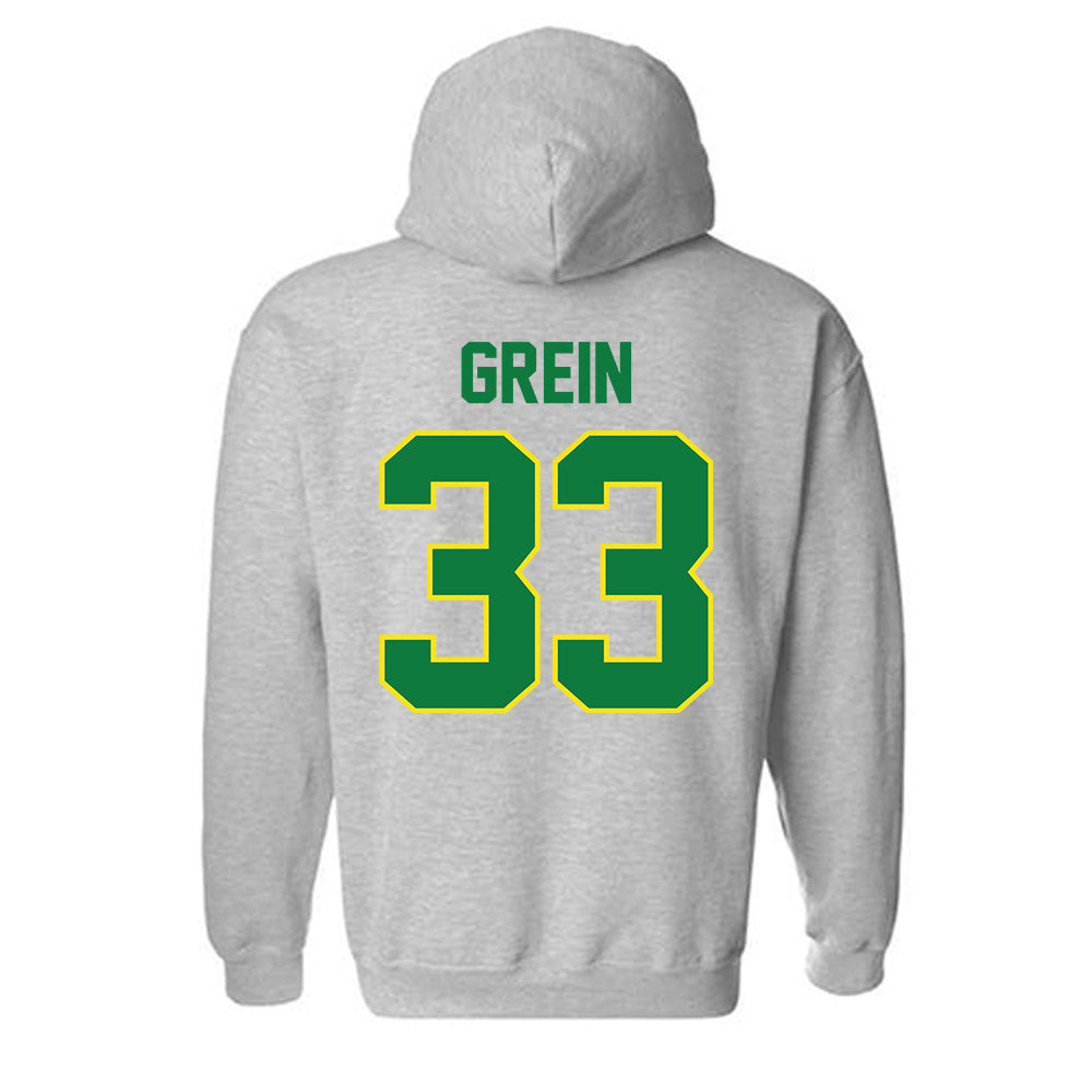 Oregon - NCAA Softball : Lyndsey Grein - Sports Shersey Hooded Sweatshirt-1