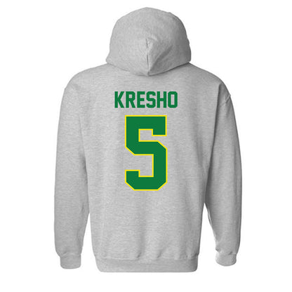 Oregon - NCAA Softball : Elyse Kresho - Sports Shersey Hooded Sweatshirt-1