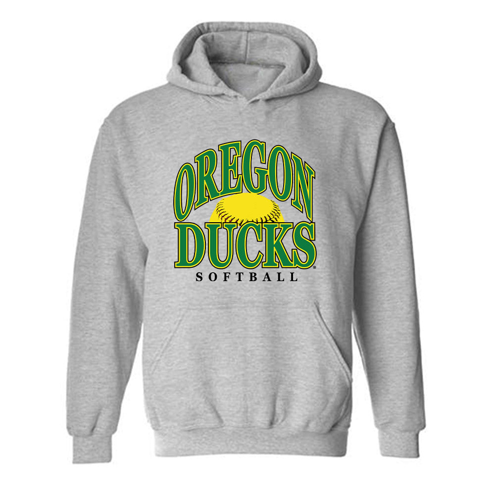 Oregon - NCAA Softball : Trinity Holden - Sports Shersey Hooded Sweatshirt-0