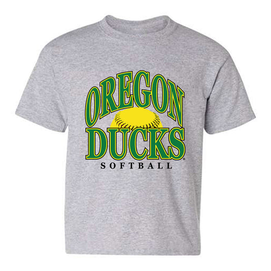 Oregon - NCAA Softball : Ayanna Shaw - Sports Shersey Youth T-Shirt-0