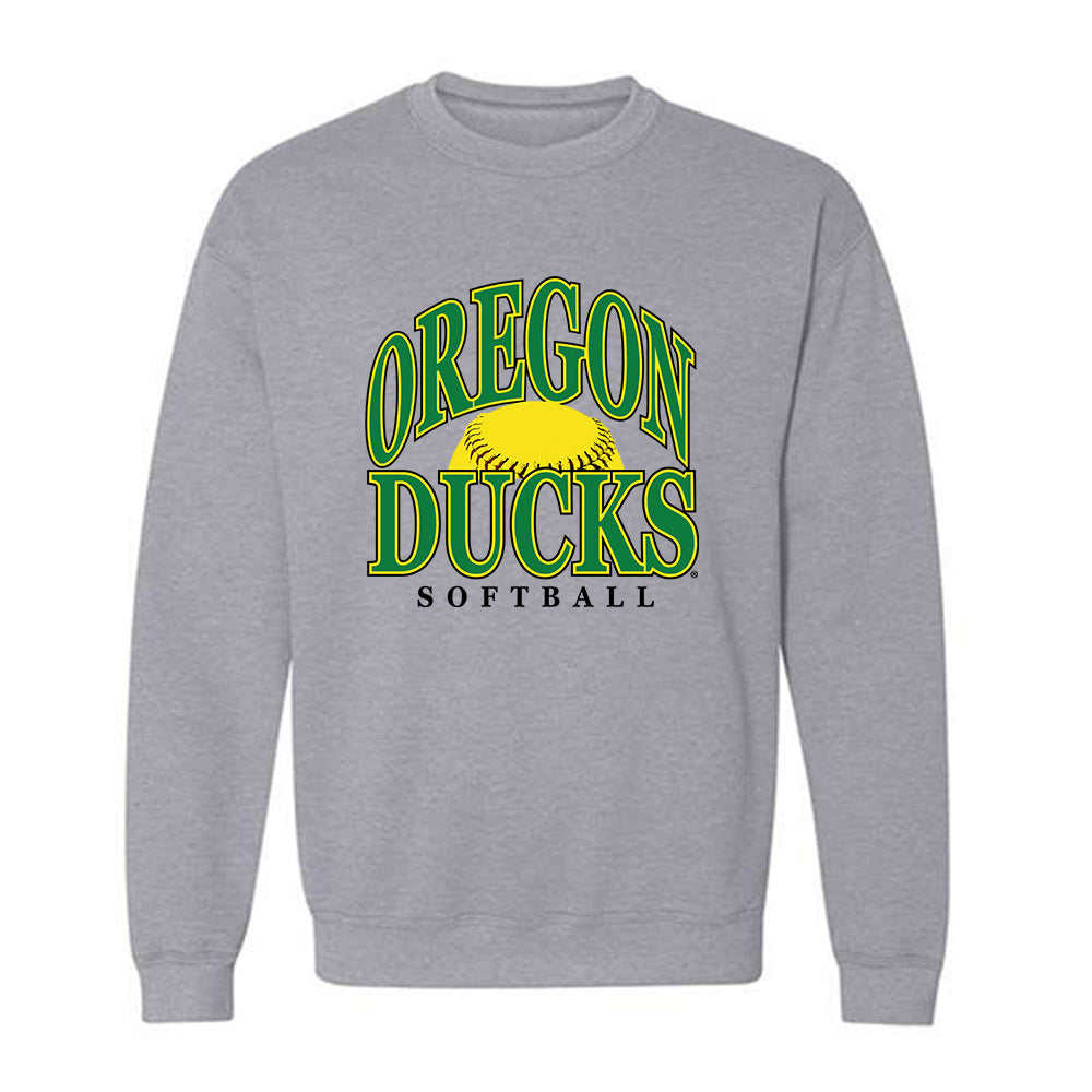Oregon - NCAA Softball : Elyse Kresho - Sports Shersey Crewneck Sweatshirt-0