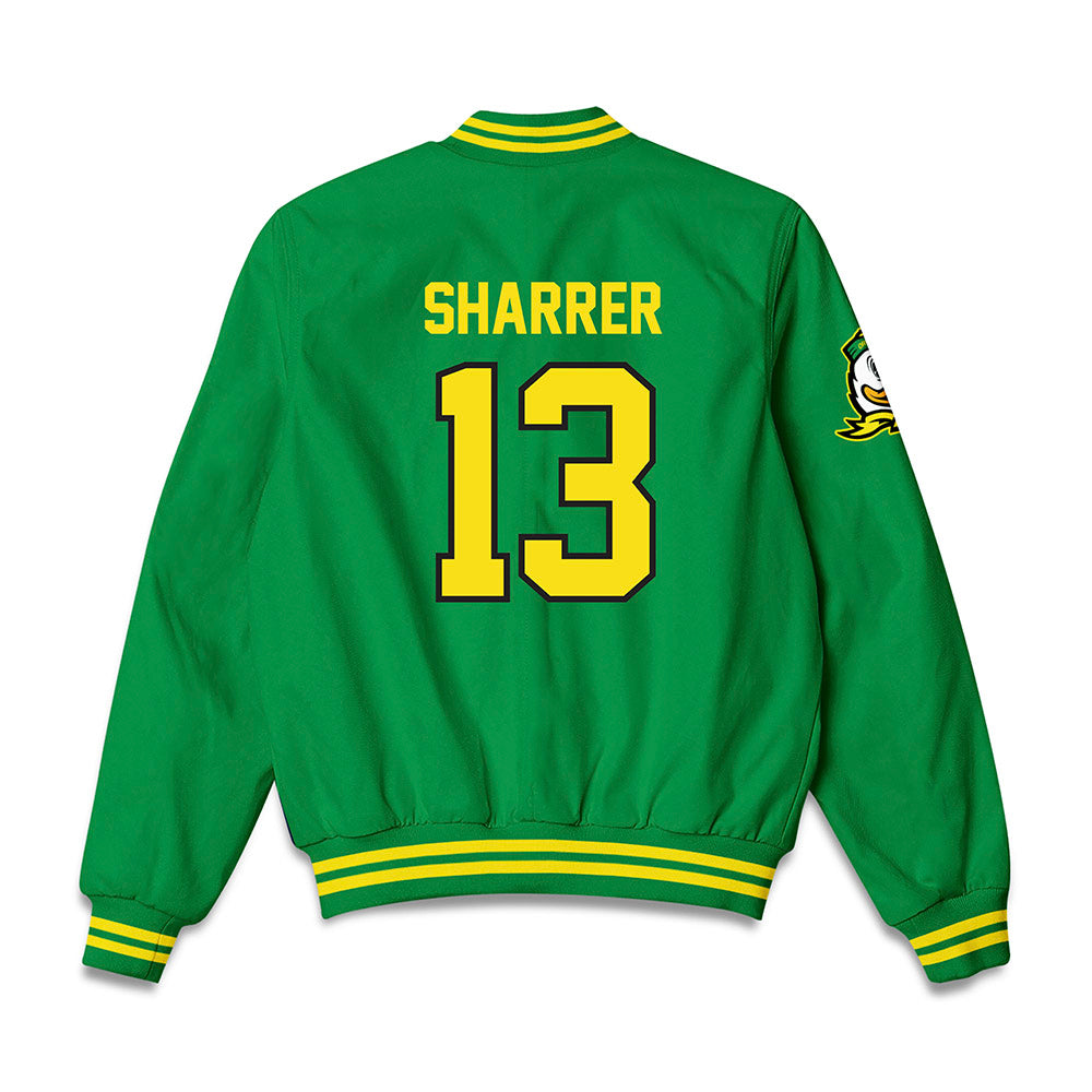 Oregon - NCAA Women's Soccer : Maddie Sharrer - Bomber Jacket-1