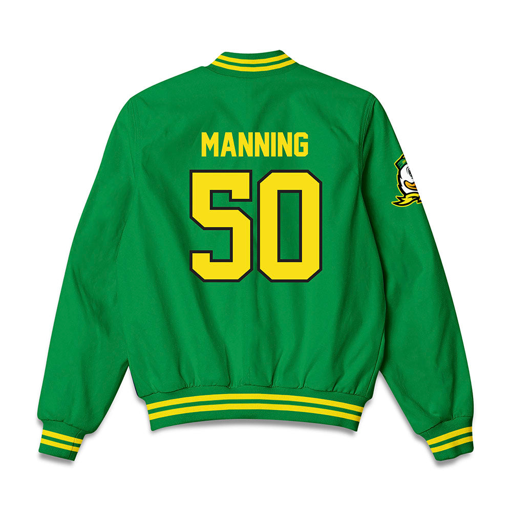 Oregon - NCAA Football : Demetri Manning - Bomber Jacket-1