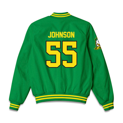 Oregon - NCAA Football : Matthew Johnson - Bomber Jacket-1