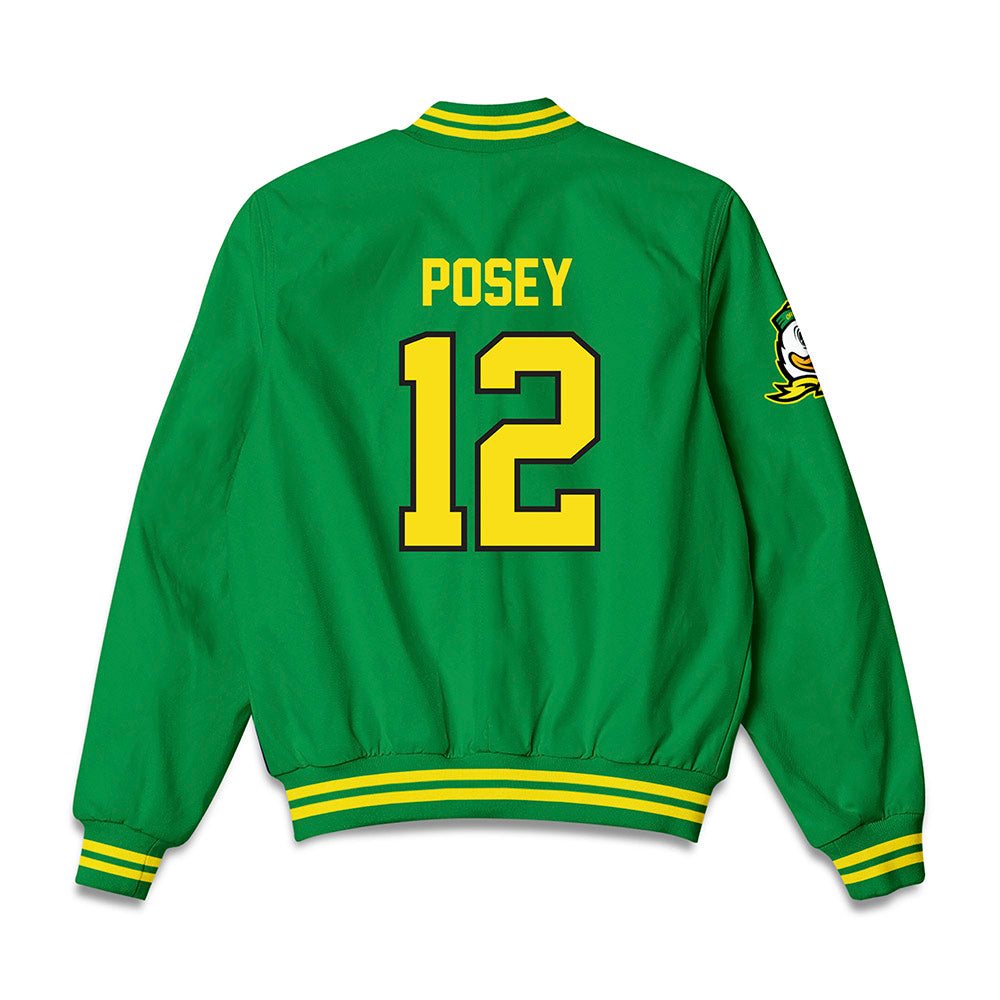 Oregon - NCAA Women's Soccer : Addison Posey - Bomber Jacket-1