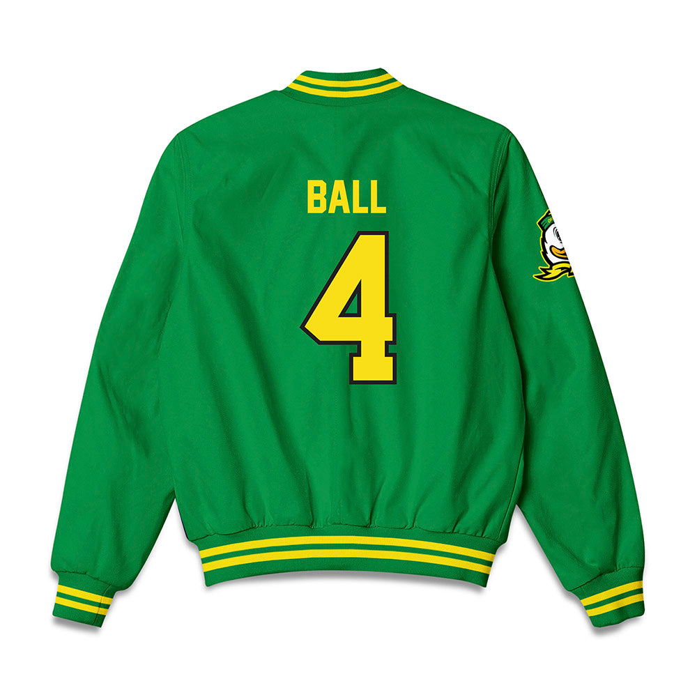Oregon - NCAA Football : Tradarian Ball - Bomber Jacket-1