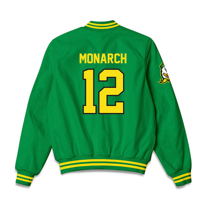 Oregon - NCAA Acrobatics & Tumbling : Samantha Monarch - Bomber Jacket-1