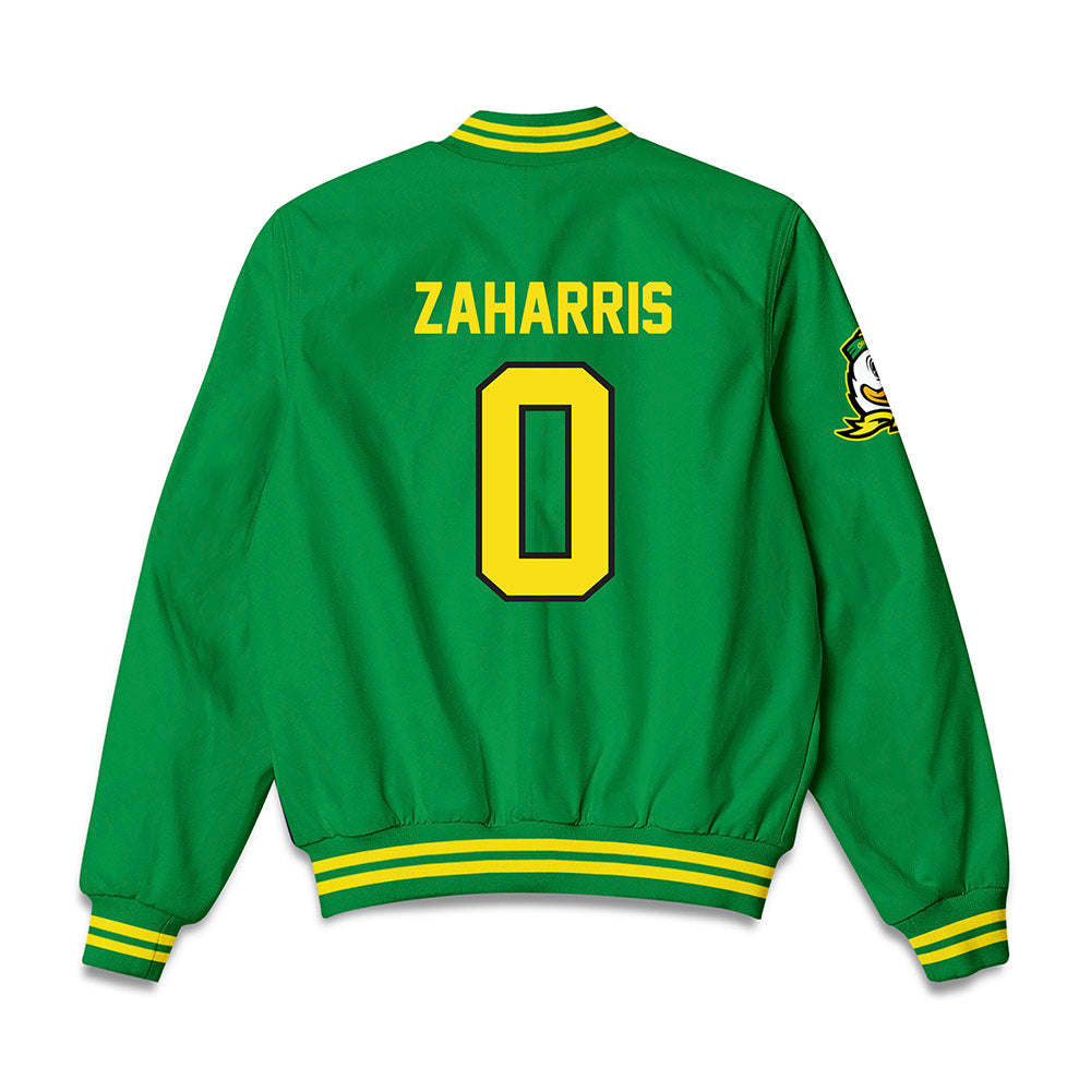 Oregon - NCAA Women's Soccer : Jordan Zaharris - Bomber Jacket-1