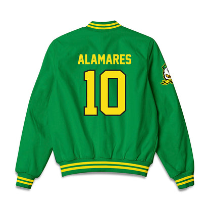 Oregon - NCAA Women's Soccer : Miya Alamares - Bomber Jacket-1