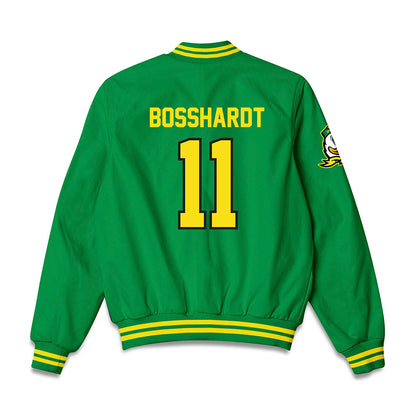 Oregon - NCAA Women's Lacrosse : Keighley Bosshardt - Bomber Jacket-1