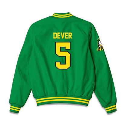 Oregon - NCAA Women's Soccer : Taylor Dever - Bomber Jacket-1