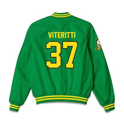 Oregon - NCAA Women's Lacrosse : Francesca Viteritti - Bomber Jacket-1