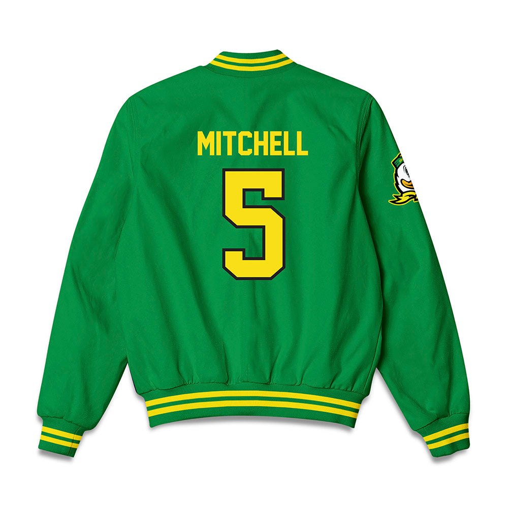 Oregon - NCAA Women's Volleyball : Kamden Mitchell - Bomber Jacket-1
