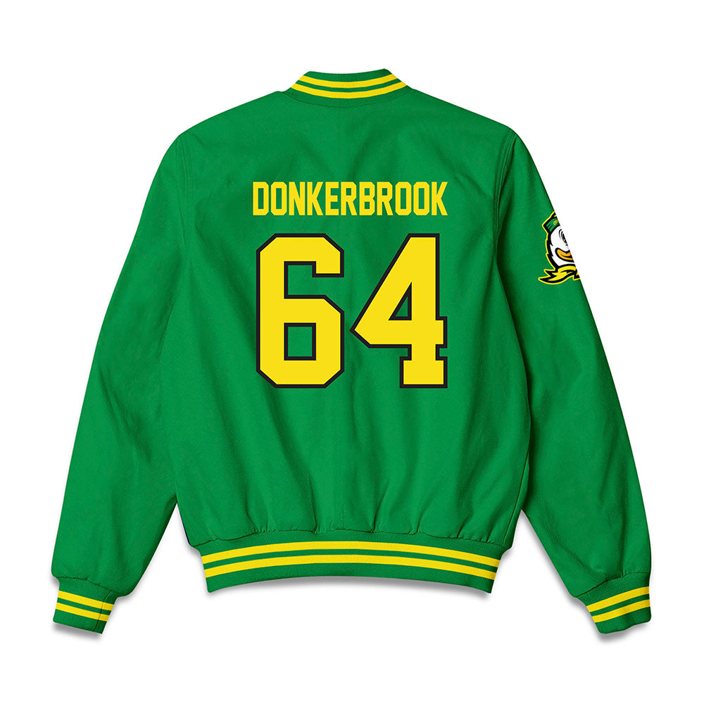Oregon - NCAA Football : Thomas Donkerbrook - Bomber Jacket-1