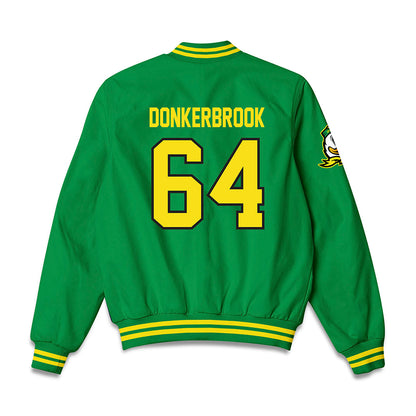 Oregon - NCAA Football : Thomas Donkerbrook - Bomber Jacket-1