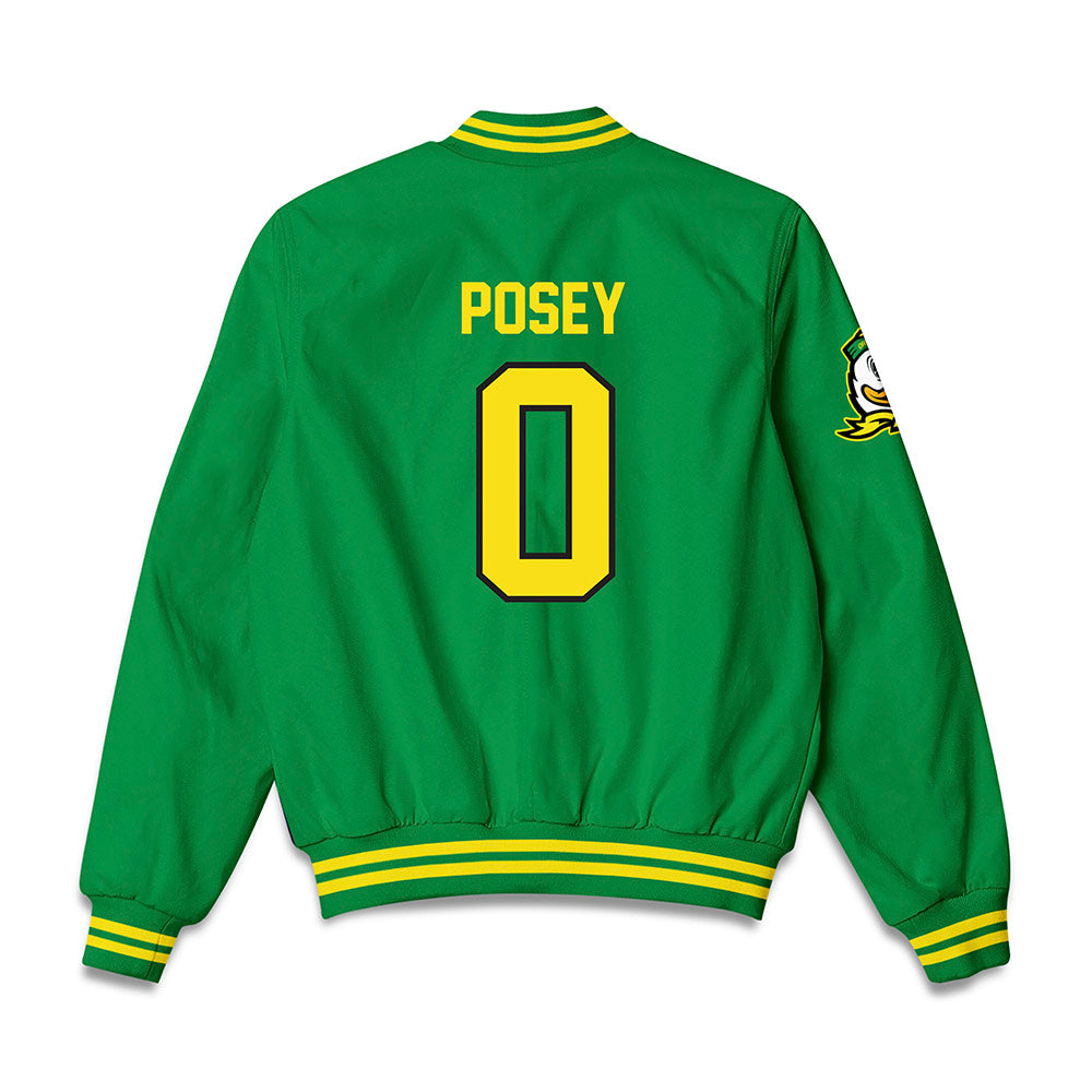 Oregon - NCAA Women's Soccer : Addison Posey - Bomber Jacket-1