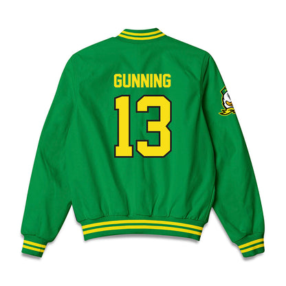 Oregon - NCAA Women's Lacrosse : Kaley Gunning - Bomber Jacket-1