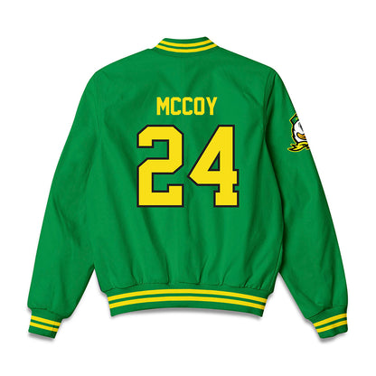 Oregon - NCAA Softball : Rylee McCoy - Bomber Jacket-1