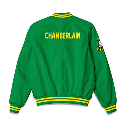 Oregon - NCAA Baseball : Cole Chamberlain - Bomber Jacket-1