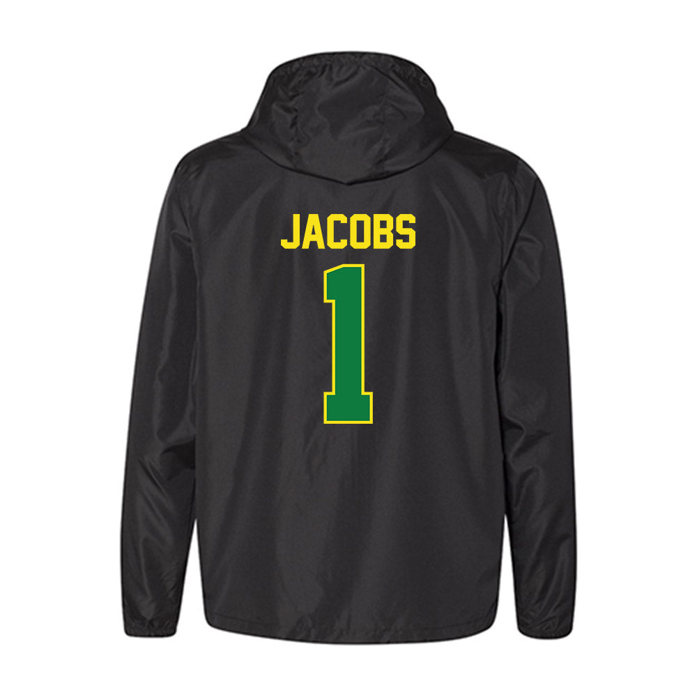 Oregon - NCAA Women's Basketball : Mia Jacobs - Windbreaker-1