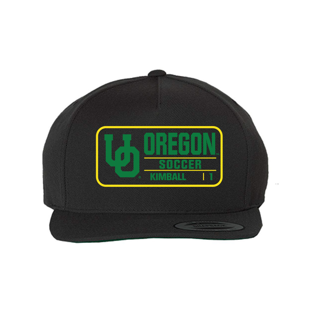 Oregon - NCAA Women's Soccer : Kailey Kimball - Snapback Hat-0