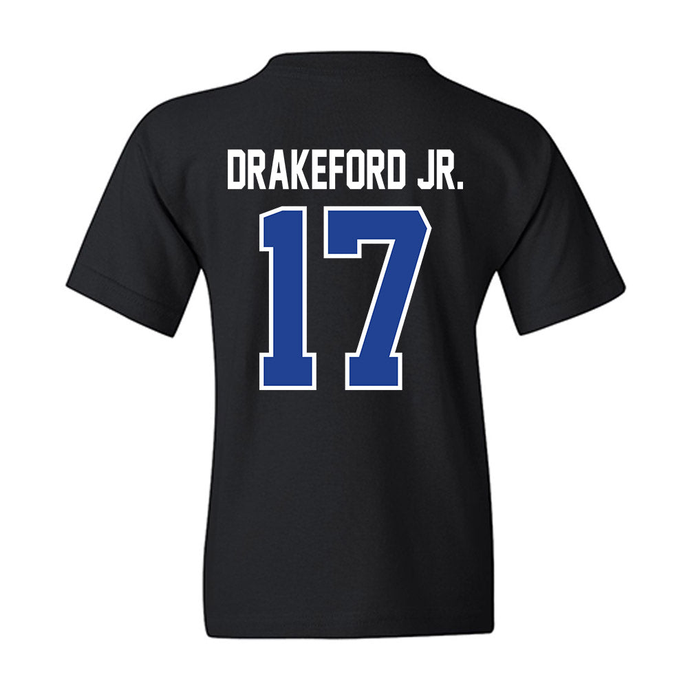Kentucky - NCAA Football : William Drakeford Jr. - Classic Shersey Youth T-Shirt-1