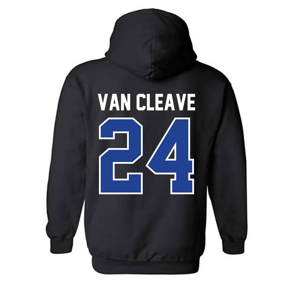 Kentucky - NCAA Baseball : Braxton Van Cleave - Classic Shersey Hooded Sweatshirt-1