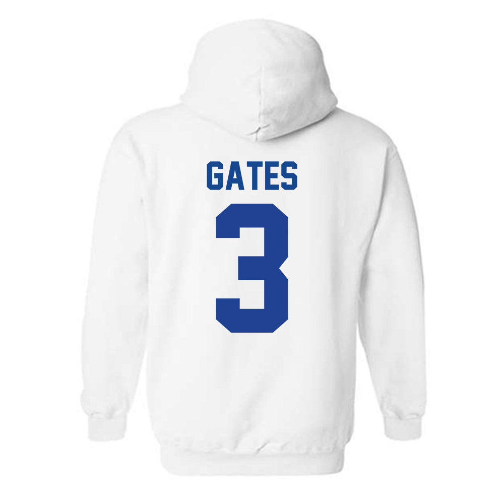 Kentucky - NCAA Football : Aaron Gates - Classic Shersey Hooded Sweatshirt-1