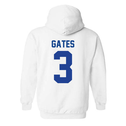 Kentucky - NCAA Football : Aaron Gates - Classic Shersey Hooded Sweatshirt-1