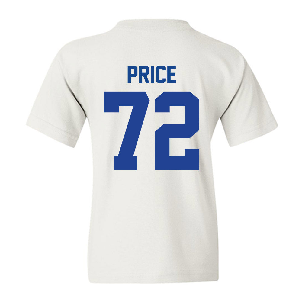 Kentucky - NCAA Football : Coleton Price - Classic Shersey Youth T-Shirt-1