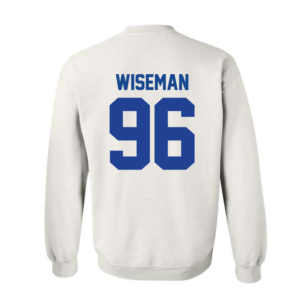 Kentucky - NCAA Football : Dominic Wiseman - Classic Shersey Crewneck Sweatshirt-1